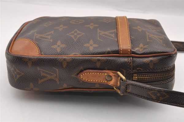 Authentic Louis Vuitton Monogram Danube Shoulder Cross Body Bag M45266 LV 2585I For Discount