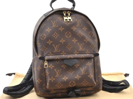 Authentic Louis Vuitton Monogram Palm Springs PM Backpack M41560 LV 4169F Supply