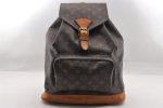 Authentic Louis Vuitton Monogram Montsouris GM Backpack M51135 LV 2063I Cheap