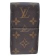 Authentic Louis Vuitton Monogram Etui Cigarette Case M63024 LV J8298 For Sale