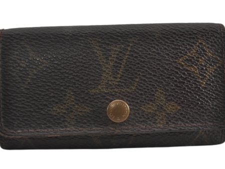 Authentic Louis Vuitton Monogram Multicles 4 Four Hooks Key Case M62631 LV K4954 For Cheap