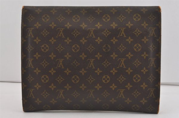 Authentic Louis Vuitton Monogram Poche Ministre Document Case Old Model LV 2485I Sale