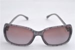 Authentic CHANEL Sunglasses Check Pattern CoCo Mark Plastic Gray 8784E Discount