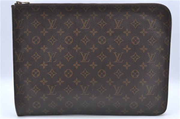 Authentic Louis Vuitton Monogram Poche Documents Document Case M53400 LV J2666 Online