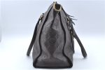 Auth Louis Vuitton Monogram Empreinte Lumineuse PM Tote Bag M94170 Brown J6360 Sale