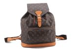 Authentic Louis Vuitton Monogram Montsouris GM Backpack M51135 LV 0466F Online Sale