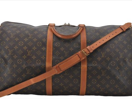 Authentic Louis Vuitton Monogram Keepall Bandouliere 60 M41412 Boston Bag 6775E Discount