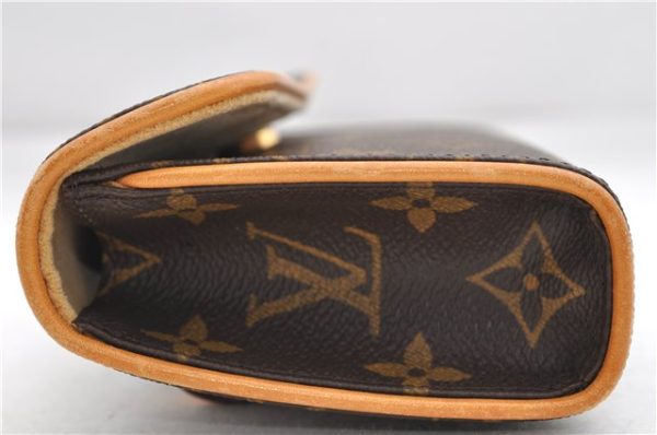 Auth Louis Vuitton Monogram Pochette Florentine Pouch Waist Bag M51855 LV 1705E For Discount