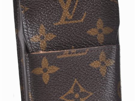 Authentic Louis Vuitton Monogram Etui Cigarette Case M63024 LV 2472F Online