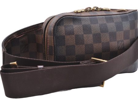 Authentic Louis Vuitton Damier Geronimos Waist Body Bag N51994 LV 2964E Hot on Sale