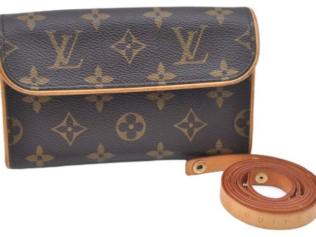 Auth Louis Vuitton Monogram Pochette Florentine Pouch Waist Bag M51855 LV J7743 For Discount