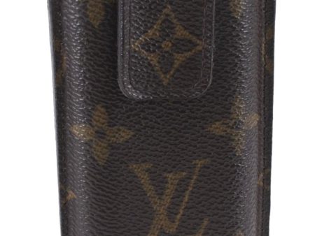 Authentic Louis Vuitton Monogram Etui Telephone Japon Phone Case M63050 LV 2708E Supply