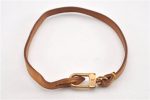 Auth Louis Vuitton Leather Strap For Pochette Accessoires Beige 13.8  LV 1257G Supply