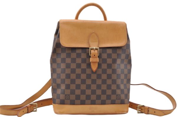 Authentic Louis Vuitton Damier Arlequin Backpack N99038 LV J5314 For Discount