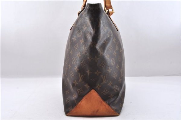 Auth Louis Vuitton Monogram Cabas Mezzo Shoulder Tote Bag M51151 LV Junk 0481F For Sale