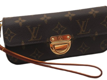 Auth Louis Vuitton Monogram Pochette Lagoon Clutch Glasses Case M60008 LV 6212F on Sale