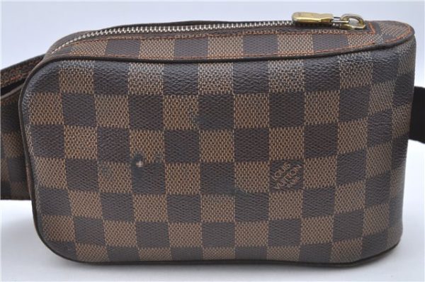 Authentic Louis Vuitton Damier Geronimos Waist Body Bag N51994 LV J2441 Hot on Sale