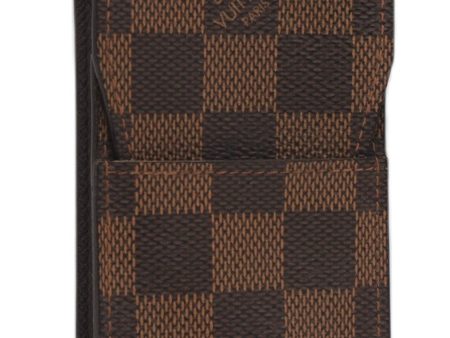 Authentic Louis Vuitton Damier Etui Cigarette Case N63024 LV 6010F Hot on Sale