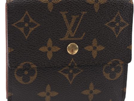 Authentic Louis Vuitton Monogram M61652 Porte Monnaie Billet Carte Credit 8582E Online Sale