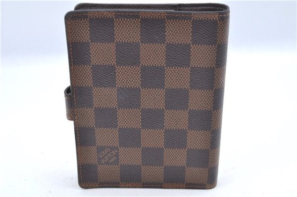 Authentic Louis Vuitton Damier Agenda PM Notebook Cover R20700 LV 8980F Hot on Sale