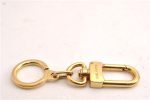 Authentic Louis Vuitton Charm Key Chain Anokre Gold M62694 LV 7272E on Sale