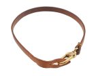 Auth Louis Vuitton Leather Strap For Pochette Accessoires Beige 13.8  LV 1265G Fashion