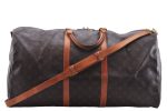 Auth Louis Vuitton Monogram Keepall Bandouliere 60 Boston Bag M41412 LV 3687E Online Hot Sale