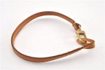 Auth Louis Vuitton Leather Strap For Pochette Accessoires Beige 13.8  LV 1263G Hot on Sale