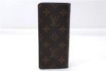 Authentic Louis Vuitton Monogram Etui Lunette Simple M62962 Glasses Case 4226E Cheap