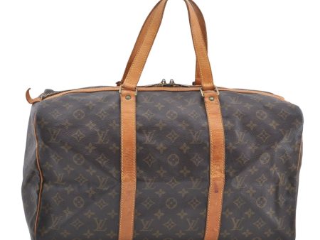 Authentic Louis Vuitton Monogram Sac Souple 45 Hand Boston Bag M41624 LV J2537 Online now