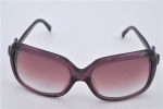 Authentic CHANEL Sunglasses Ribbon CoCo Mark Plastic RAP4829AA Purple 7277E Cheap