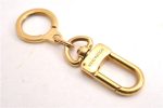 Authentic Louis Vuitton Charm Key Chain Anokre Gold M62694 LV 7250E Discount