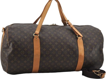 Authentic Louis Vuitton Monogram Sac Polochon 2Way Boston Bag M41222 LV 7067E Online