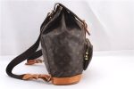 Authentic Louis Vuitton Monogram Montsouris GM Backpack M51135 LV 0466F Online Sale