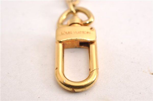 Authentic Louis Vuitton Charm Key Chain Anokre Gold M62694 LV 7272E on Sale