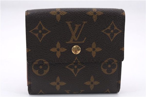 Authentic Louis Vuitton Monogram M61652 Porte Monnaie Billet Carte Credit 8582E Online Sale