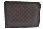 Authentic Louis Vuitton Monogram Poche Documents Document Case M53400 LV J2666 Online