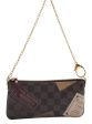 Authentic Louis Vuitton Damier Pochette Mira MM Accessory Pouch N63080 LV 2594E For Sale