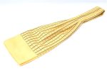 Authentic HERMES Ascot Tie Necktie Belt Pattern Silk Yellow J5577 Hot on Sale