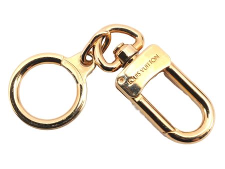 Authentic Louis Vuitton Charm Key Chain Anokre Gold M62694 LV 3804E For Cheap