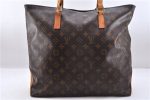 Auth Louis Vuitton Monogram Cabas Mezzo Shoulder Tote Bag M51151 LV Junk 0481F For Sale