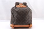 Authentic Louis Vuitton Monogram Montsouris GM Backpack M51135 LV 0466F Online Sale