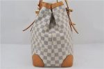 Auth Louis Vuitton Damier Azur Hampstead MM Shoulder Tote Bag N51206 LV 2593E For Cheap