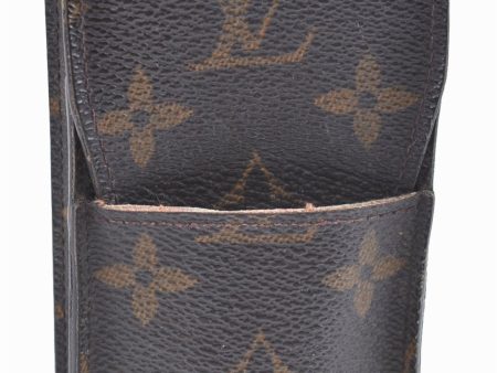 Authentic Louis Vuitton Monogram Etui Cigarette Case M63024 LV J6582 Sale