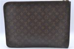 Authentic Louis Vuitton Monogram Poche Documents Document Case M53400 LV J2666 Online