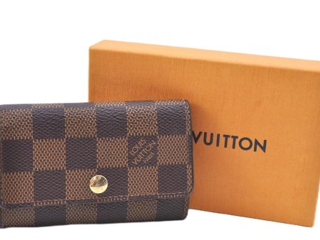 Authentic Louis Vuitton Damier Multicles 6 Key Case Holder N62630 LV Box J7734 Fashion