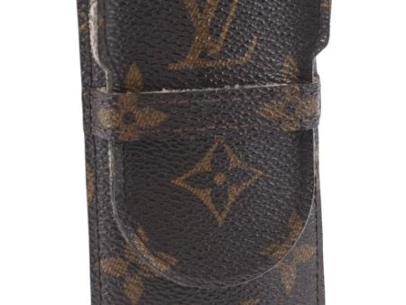 Authentic Louis Vuitton Monogram Etui Styro Pen Case M62990 LV 2696E For Sale