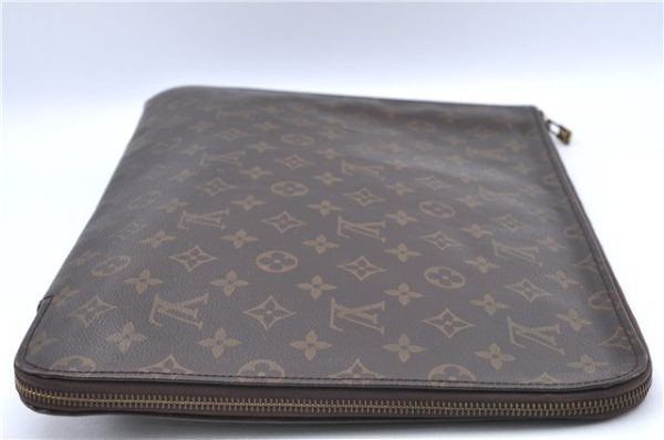 Authentic Louis Vuitton Monogram Poche Documents Document Case M53400 LV J2666 Online