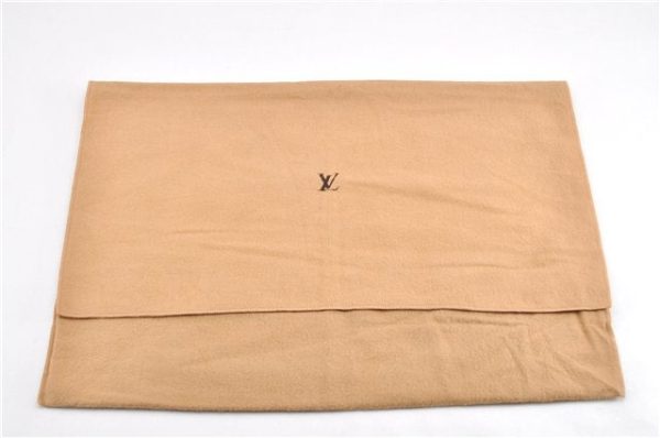 Authentic Louis Vuitton Dust Bag 10 Set Cotton Beige 17.5x13.4x0.2 LV 9871F Sale