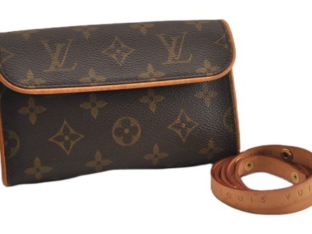 Auth Louis Vuitton Monogram Pochette Florentine Pouch Waist Bag M51855 LV 9007F For Discount